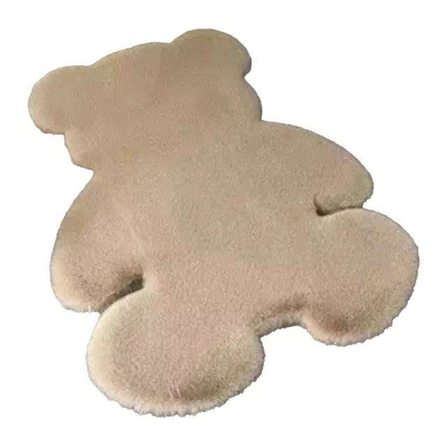 Bear Carpet Cute Soft Floor Mat Durable Glossy For Bedroom Living Room 45 * 60