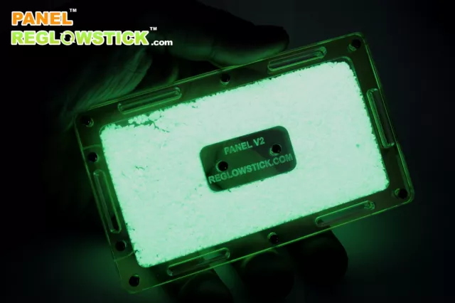 Reglowstick ™ Fluorescence Keychain- Panel - Green Light Marker Glow Stick