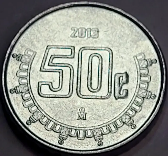 2013 Mexico 50 Centavos KM# 936 US SELLER COMBINED SHIPPING REFUND