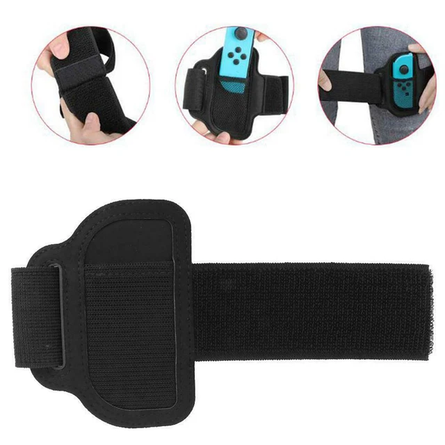 NEW LEG FIXING Strap Band Non-Slip Ring-Con Grip Cover For Nintendo ...
