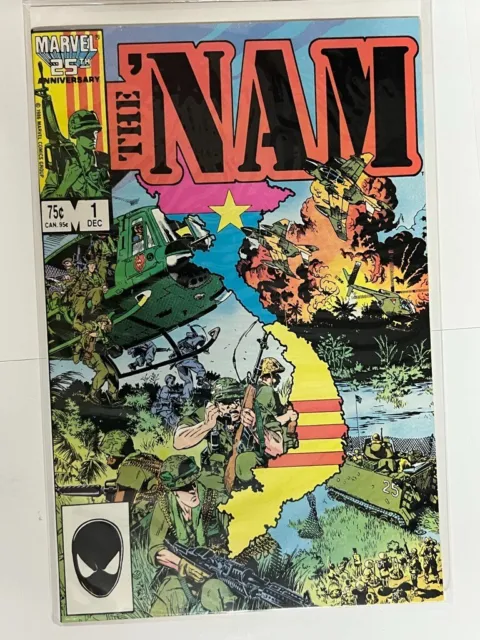 The 'Nam #1 1986 - Marvel Comics Comic Book Vietnam  | Combined Shipping B&B