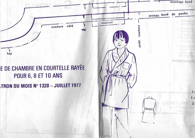 Magazine Modes Et Travaux Déc. 2022 - Patron Robe Tailles 2 à 10 Ans - Non Découpé