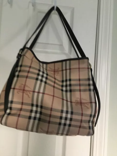 Burberry Small Canterbury crafted in Haymarket Check coated canvas Tote