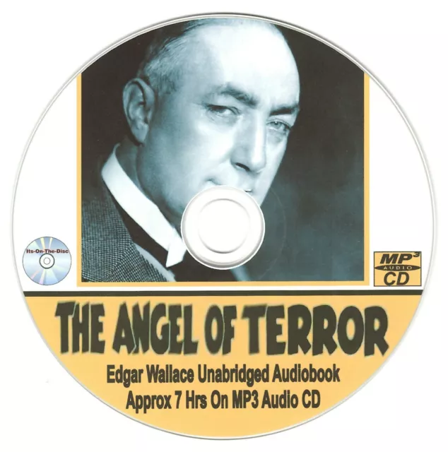 The Angel Of Terror Edgar Wallace Unabridged Audiobook Approx 7hrs MP3 Audio CD