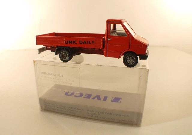 Miniature Fiat Iveco 1/43 – Utilitaire Minibus, Collection, Jamais Sortie