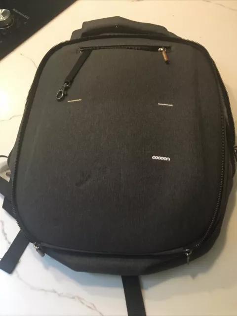 Cocoon MCP3401BK Slim 15" Backpack with Built-in Grid-IT!® Accessory Organize.
