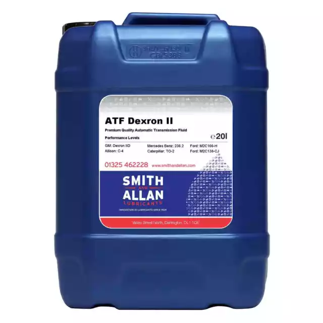 ATF DEXRON 2 DII D2 Automatic Transmission & Power Steering Fluid Oil 20 Litre