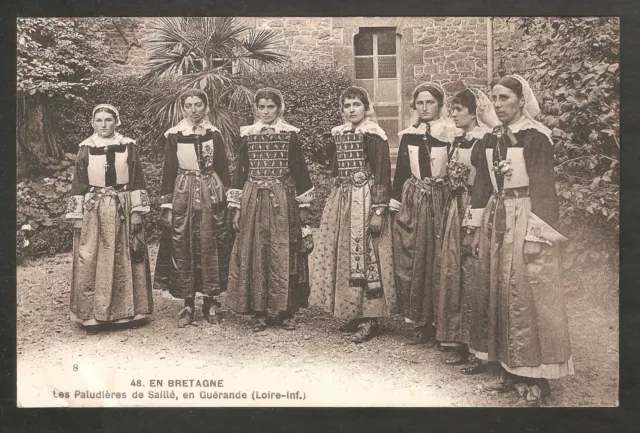 Carte Postale 44 - Les Paludières de Saillé , en Guérande