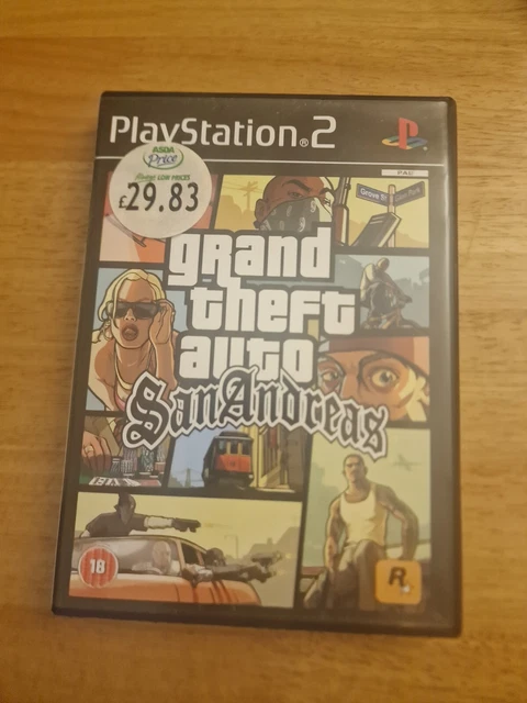 GRAND THEFT AUTO San Andreas GTA PS2 Game PAL With Manual And Map Mint Disc EUR 18,45 - IT - Foto 4