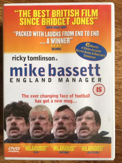 Mike Bassett England Manager DVD 2002 Britannique Football Comédie Film