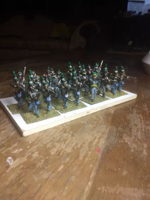 28 mm Napoleonic Hannoverian Feld Battalion Connoisseur Figs.