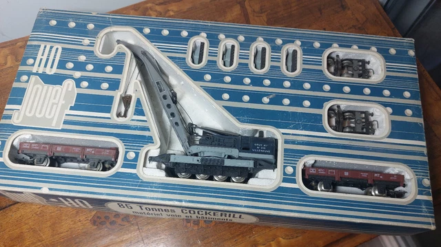 Jouef HO – Coffret grue Cockerill 85 tonnes SNCF