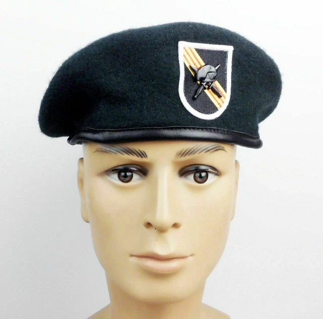 VIETNAM WAR US Army 5st Special Forces Group Green Beret Military Hat ...