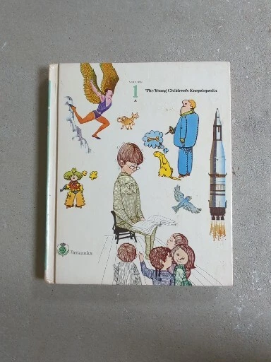 THE YOUNG CHILDREN'S Encyclopedia Britannica 1977 Volume 1 $16.58 ...