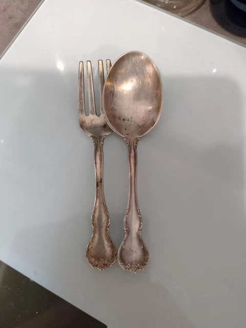 COUVERTS ARGENT MASSIF Towle "French Provincial" – Sterling 92.5% – 36... EUR 2,50 - PicClick FR