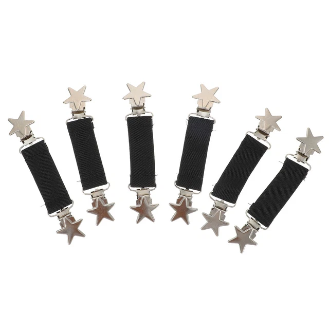 6 pz morsetti medi elastici supporti clip di fissaggio elasticità bambino