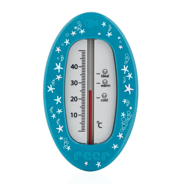 Badethermometer Oval Thermometer Baden Kleinkinder Baby Reer NEU!
