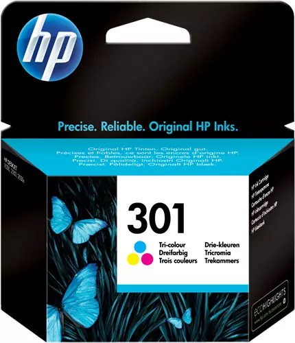 Originale HP Cartuccia d'inchiostro differenti colori CH562EE 301