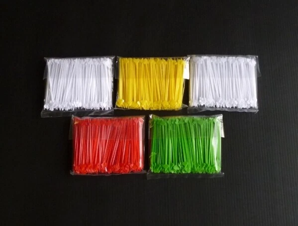 Color pick toothpick 7cm 4 colors 1000 pieces Food Pick