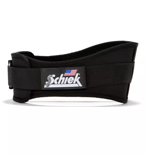 Schiek 2006 Contour Weight Lifting Belt - Black