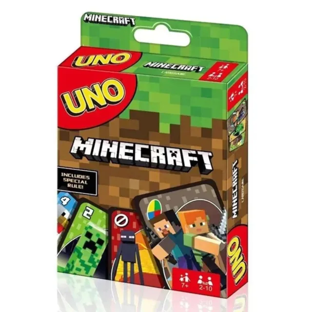 Mattel Games UNO Minecraft Card Game