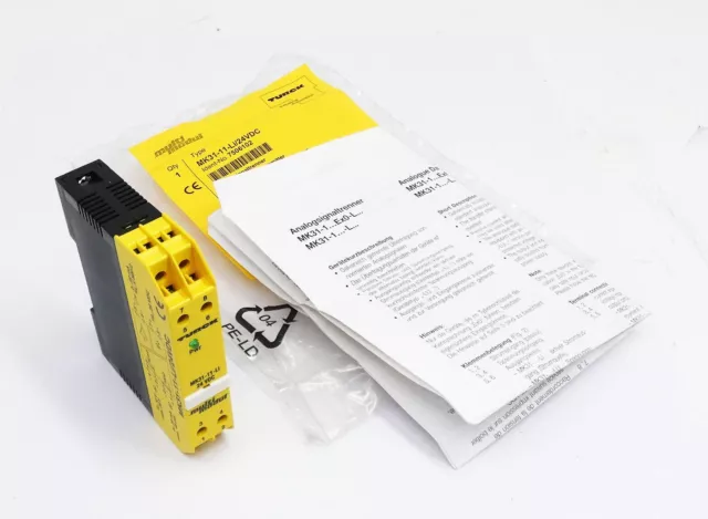 Turck MK31-11-Li/24VDC 7506102 einkanalig Analogsignaltrenner -unused-