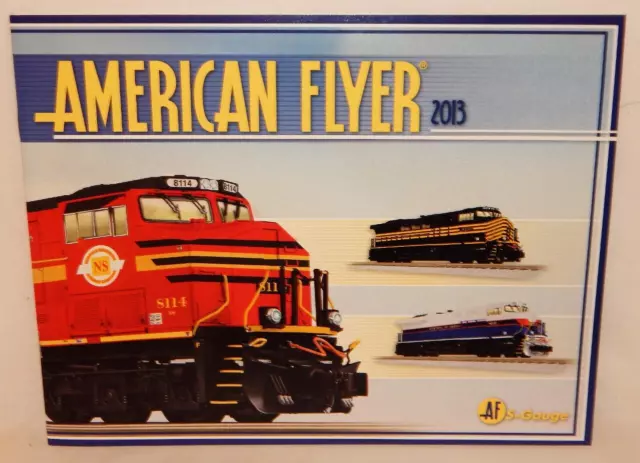 American Flyer by Lionel 2013 Catalog Polar Express 28 pg Texas Special S gauge 2