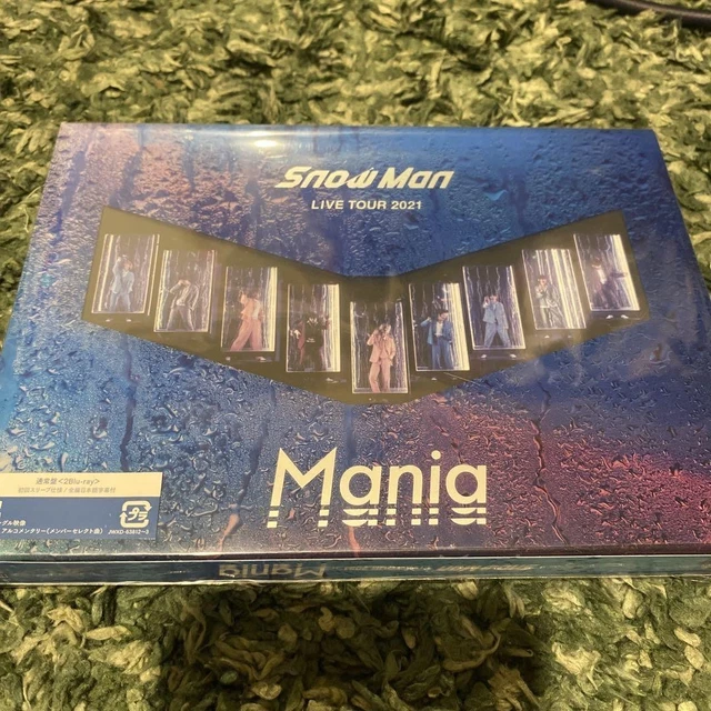 Snow Man LIVE TOUR 2021 Mania 初回盤Blu-ray Man LIVE TOUR 2021