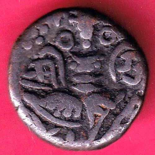 Kashmir state Didda Rani STANDING GODDESS rare coin  #BQ86