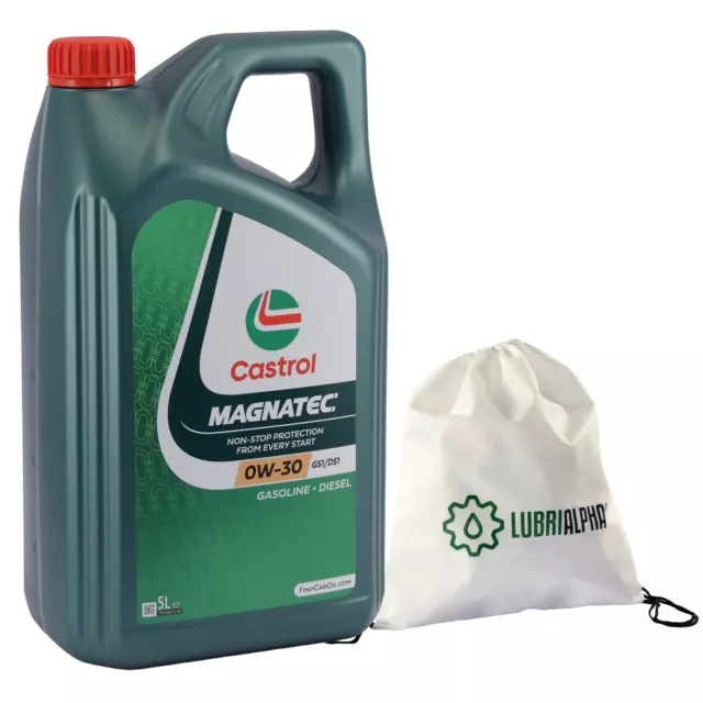 Olio motore 0w30 auto benzina diesel Castrol Magnatec 0w30 GS1/DS1 - 5lt