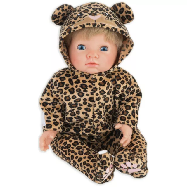 Chad Valley Tiny Treasures Leopard Baby Outfit Toy For Doll Fashion