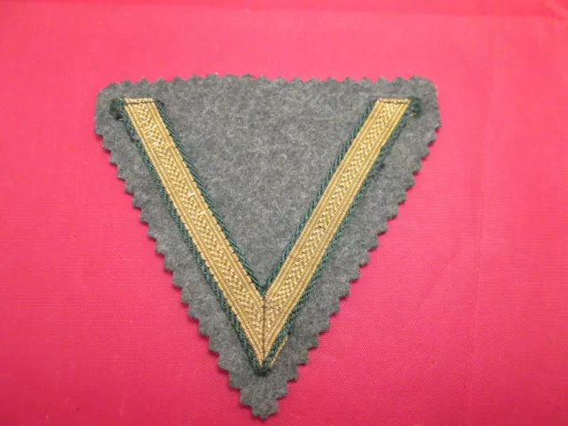 WW2 GERMAN KREIGSMARINE Coastal Artillery RANK CHEVRON Mint