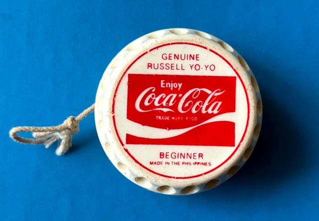 GENUINE VINTAGE RUSSELL Coca Cola Special Spin Yoyo Yo-Yo Yo