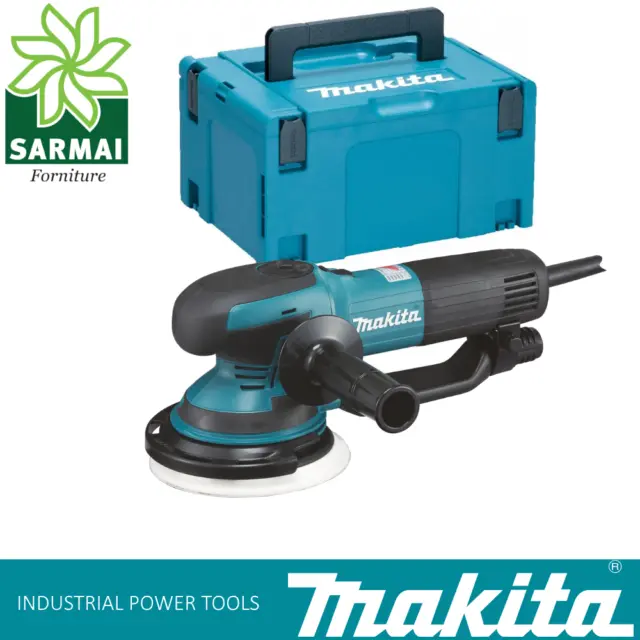 MAKITA BO6050J Levigatrice rotorbitale Ø 150 mm 750W con velocità variabile