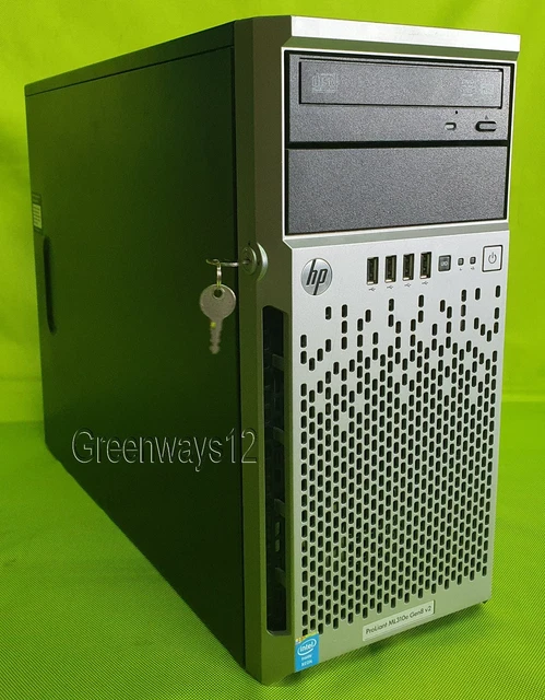 HP PROLIANT ML 310e Gen8 v2 Xeon E3-1220 v3 3.1GHz 12 GB Ram