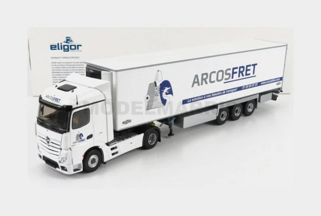 MERCEDES ACTROS 5 SEMI FRIGO CHEREAU STFV ELIGOR 1/43 Réf 116989, c'est