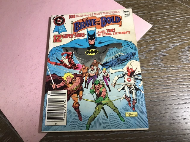 The Brave and the Bold Mini Comic Blue Ribbon Digest 1982 #26 Vol. 4