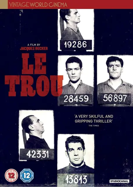 Le Trou [DVD] [1960] (DVD) Marc Michel Jean Keraudy Philippe Leroy