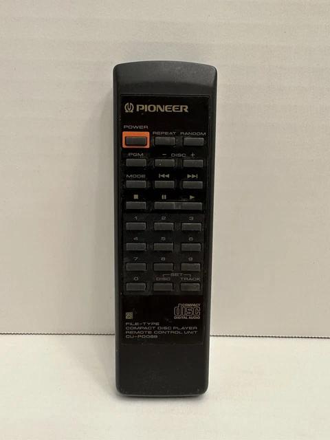 GENUINE OEM PIONEER Cu-Pd069 Cd Player Remote Control £18.34 - PicClick UK