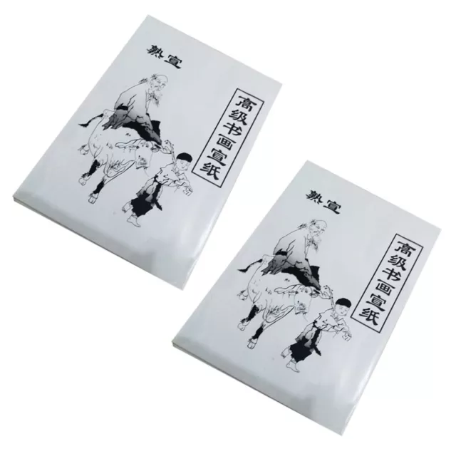 60 Blatt Weißes Malpapier  Papier Reispapier Chinesische Malerei und Ka7342