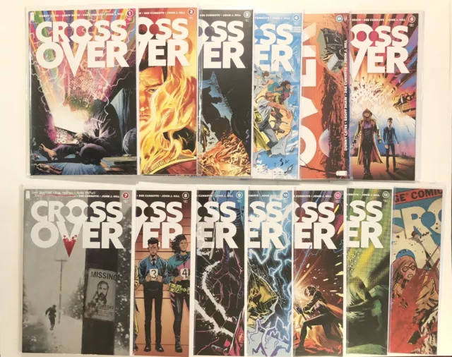 Crossover #1-13 Full Series Image Comics 2020-22 NM+ 1st Print A Covers D. Cates
