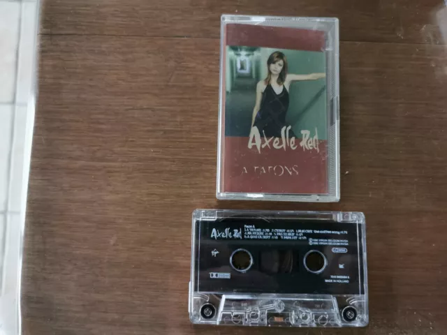 Axelle Red  cassette audio  k7 tape