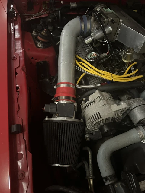 Ford Mustang Fox Body 30lb fuel Fuel injectors & 30lb Mass Air Flow & Air Intake