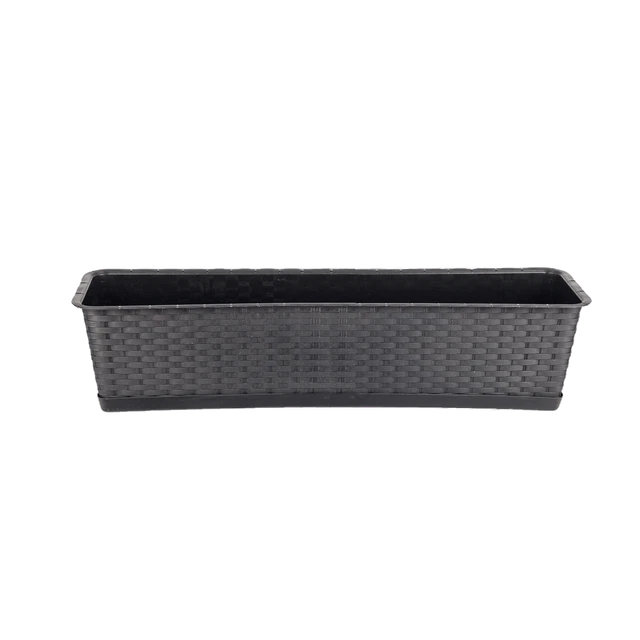 BLUMENKASTEN BALKONKASTEN PFLANZKASTEN Pflanzkübel Untersetzer 80cm