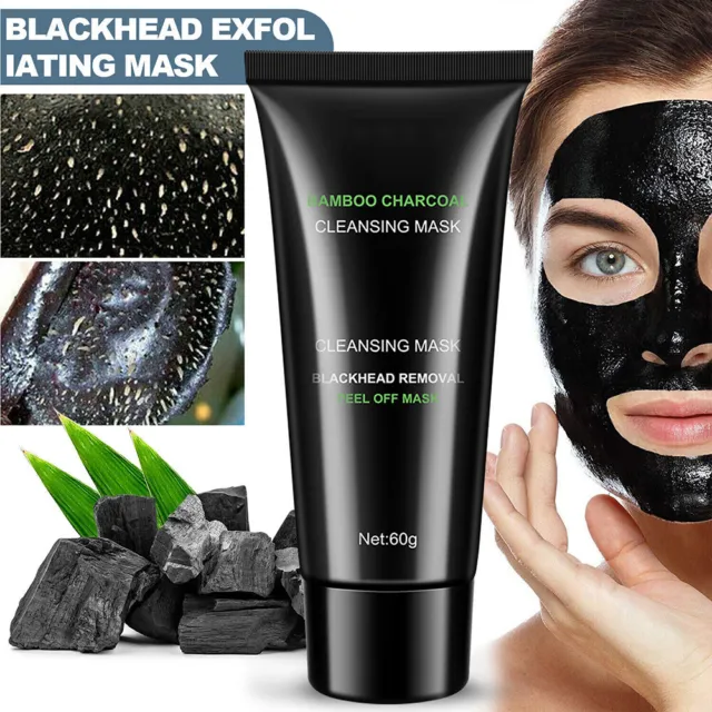 Deep Cleansing Black Mask Blackhead Remover Purifying Facial Clean Charcoal Mask
