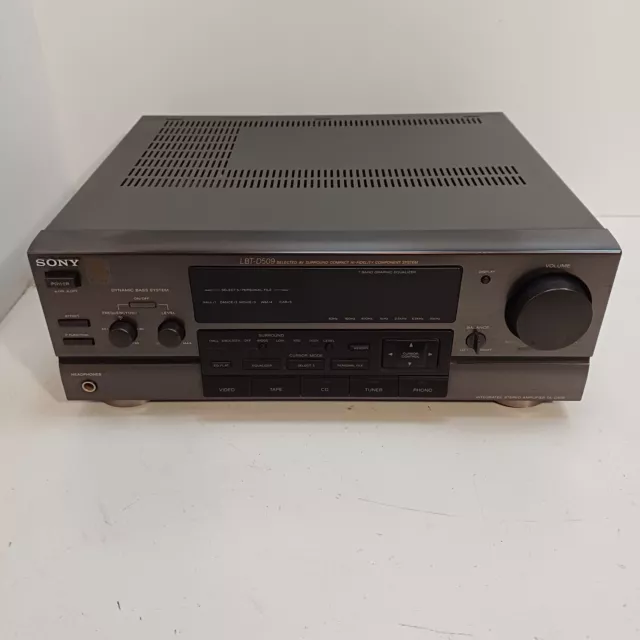 Sony LBT-D509 AV Surround Integrated Amplifier -TESTED- 7-Band-Graphic-Equalizer