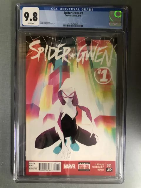 Spider-Gwen #1 CGC 9.8 Marvel 4/15 1st Print 1st Solo Series 4110242001