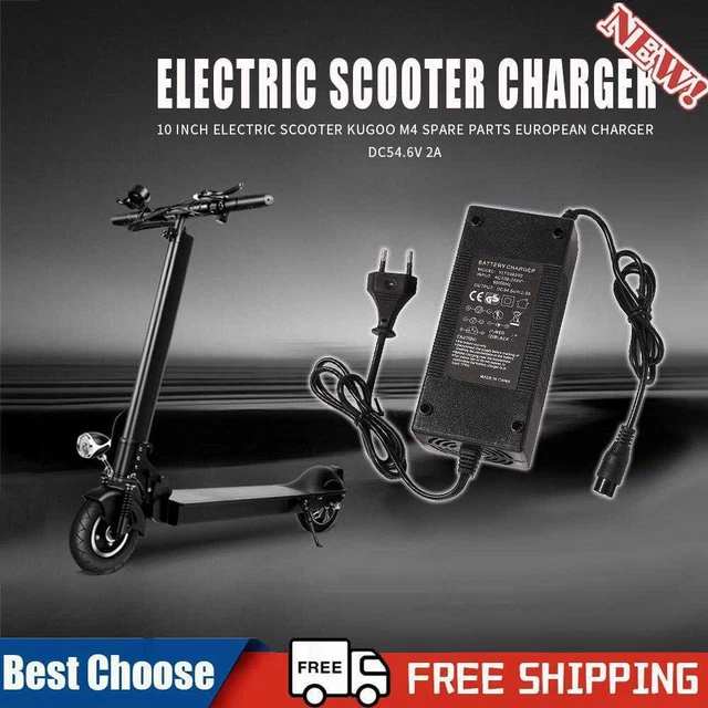 Adattatore di ricarica per scooter elettrico 10 pollici caricabatterie per Kugoo M4