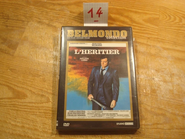DVD :  "L'HERITIER" - Jean-Paul BELMONDO /  Jean ROCHEFORT / Comme Neuf