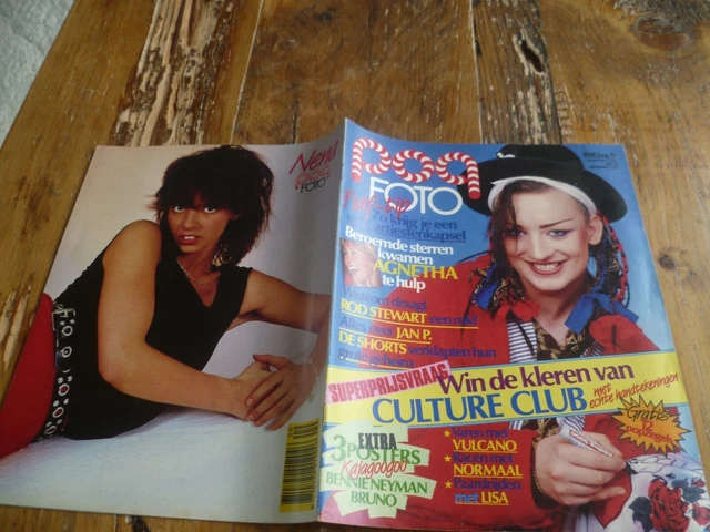 Popfoto 1983: Boy George/Abba/Neyman/Fame/Normaal/Nena/Kim Wilde/Jennifer Beals